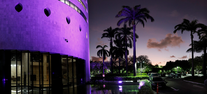 Acesse a notícia completa: Fim da violência contra a mulher: TRF5 ilumina sede de lilás e cria grupo de apoio a vítimas 