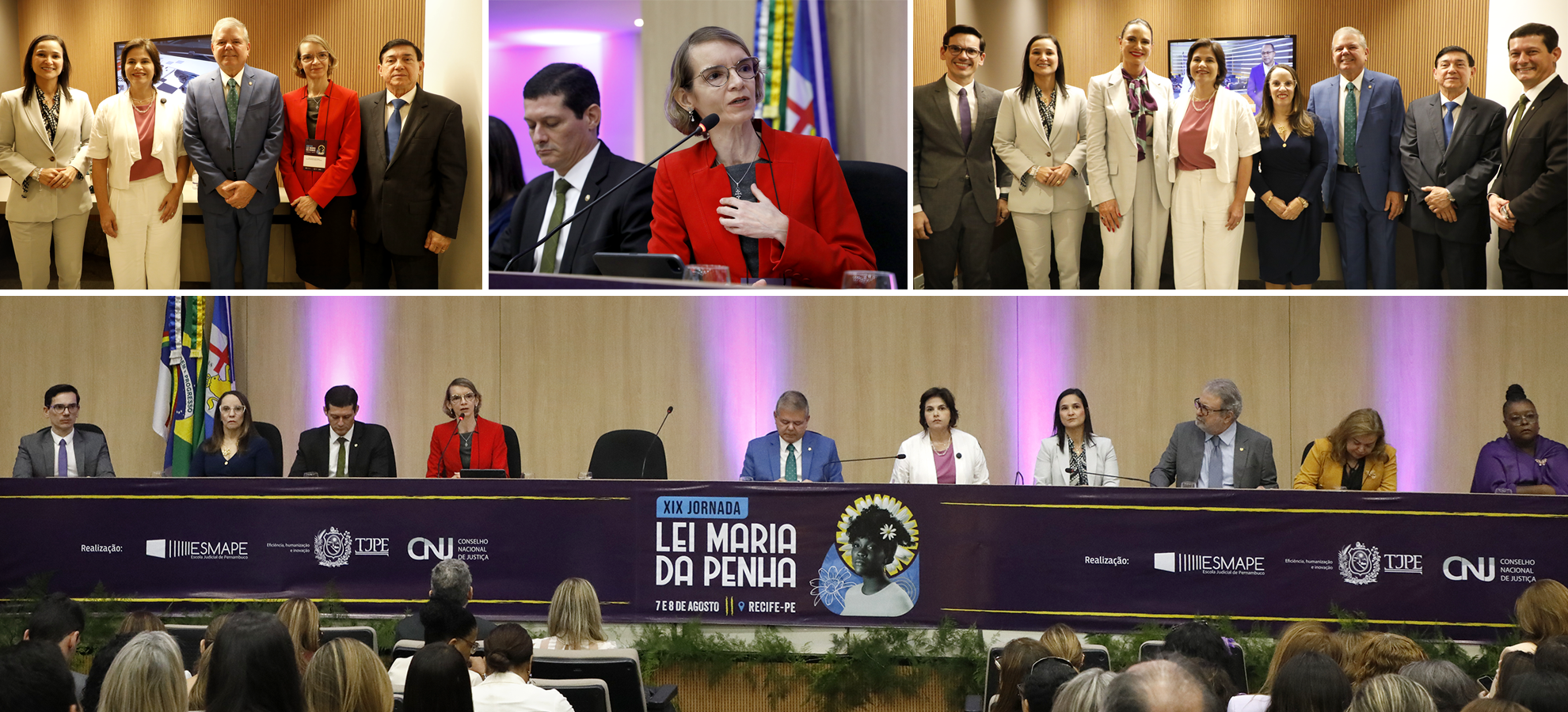 Acesse a notícia comleta: Roberto Machado e Joana Carolina participam da XIX Jornada Lei Maria da Penha do TJPE 