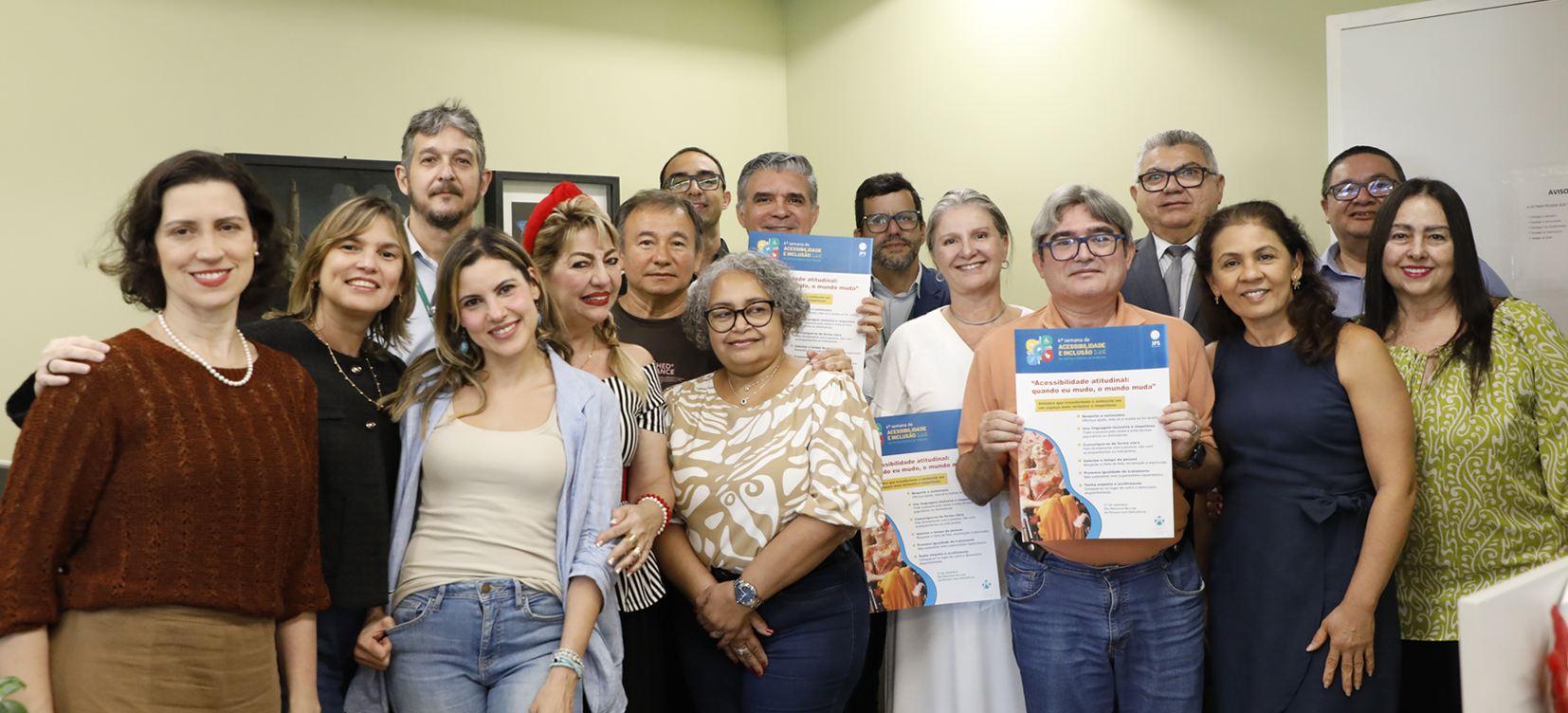 Acesse a notícia comleta: Comissão de Acessibilidade e Inclusão do TRF5 promove campanha de sensibilização interna 