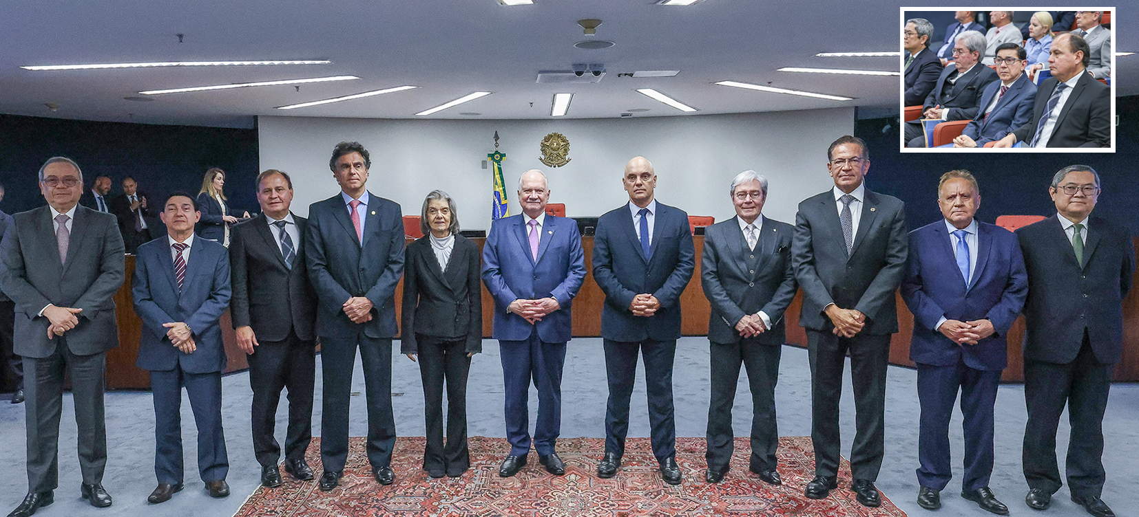 Acesse a notícia comleta: Roberto Machado participa de reunião com novo presidente do STF 