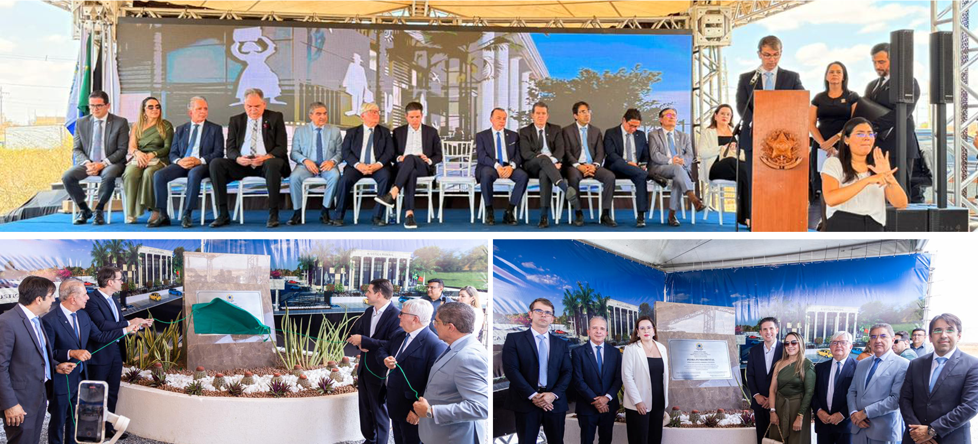 Acesse a notícia comleta: Lançada a Pedra Fundamental da nova sede da Justiça Federal em Patos 