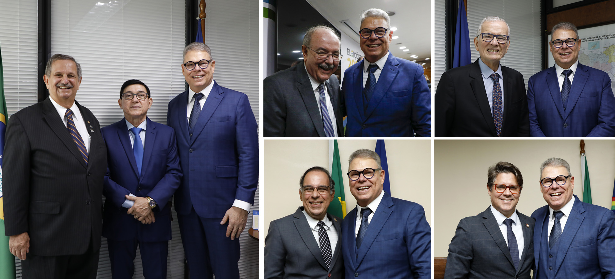 Acesse a notícia comleta: Roberto Machado prestigia posse do novo vice-presidente e corregedor do TRE-PE