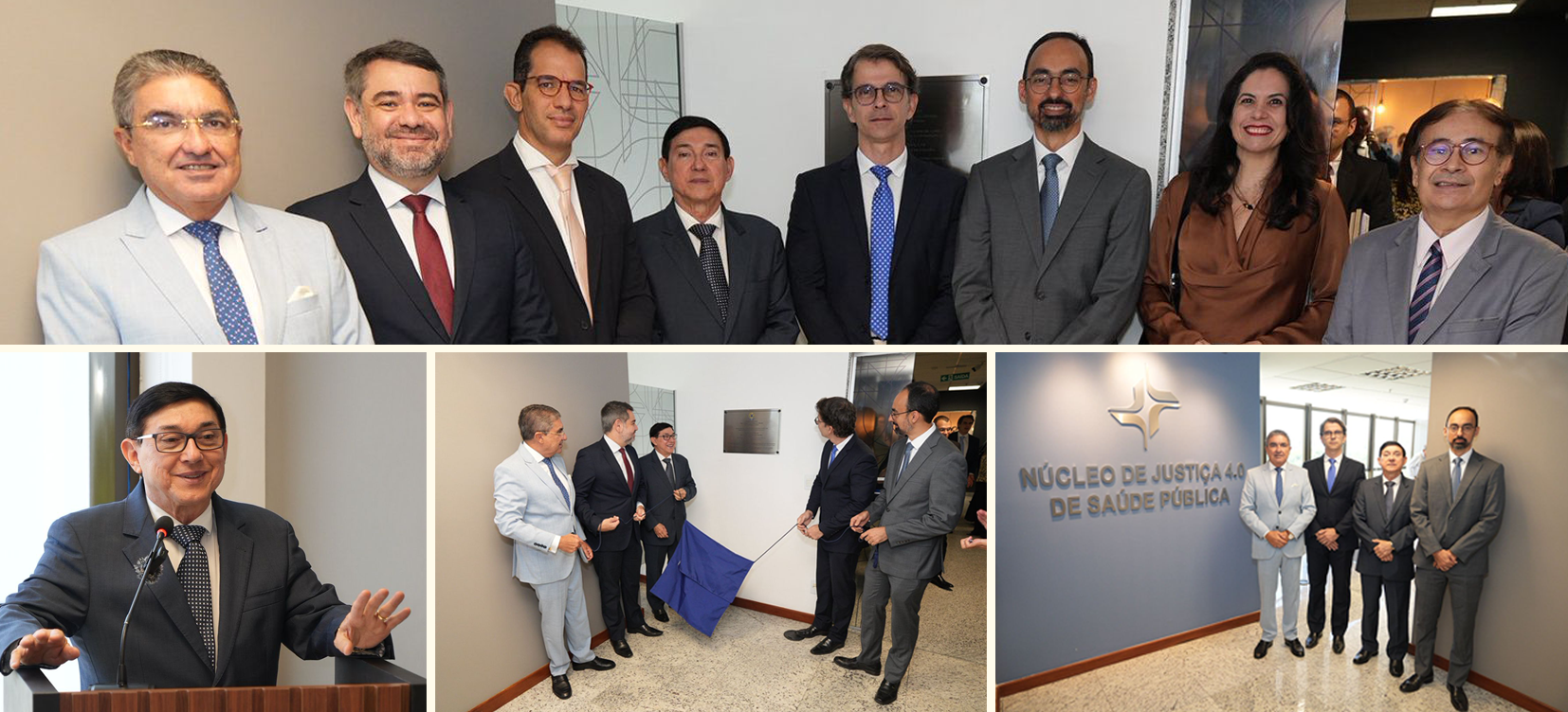 Acesse a notícia comleta: Justiça Federal inaugura Núcleo de Justiça 4.0 de Saúde Pública em João Pessoa