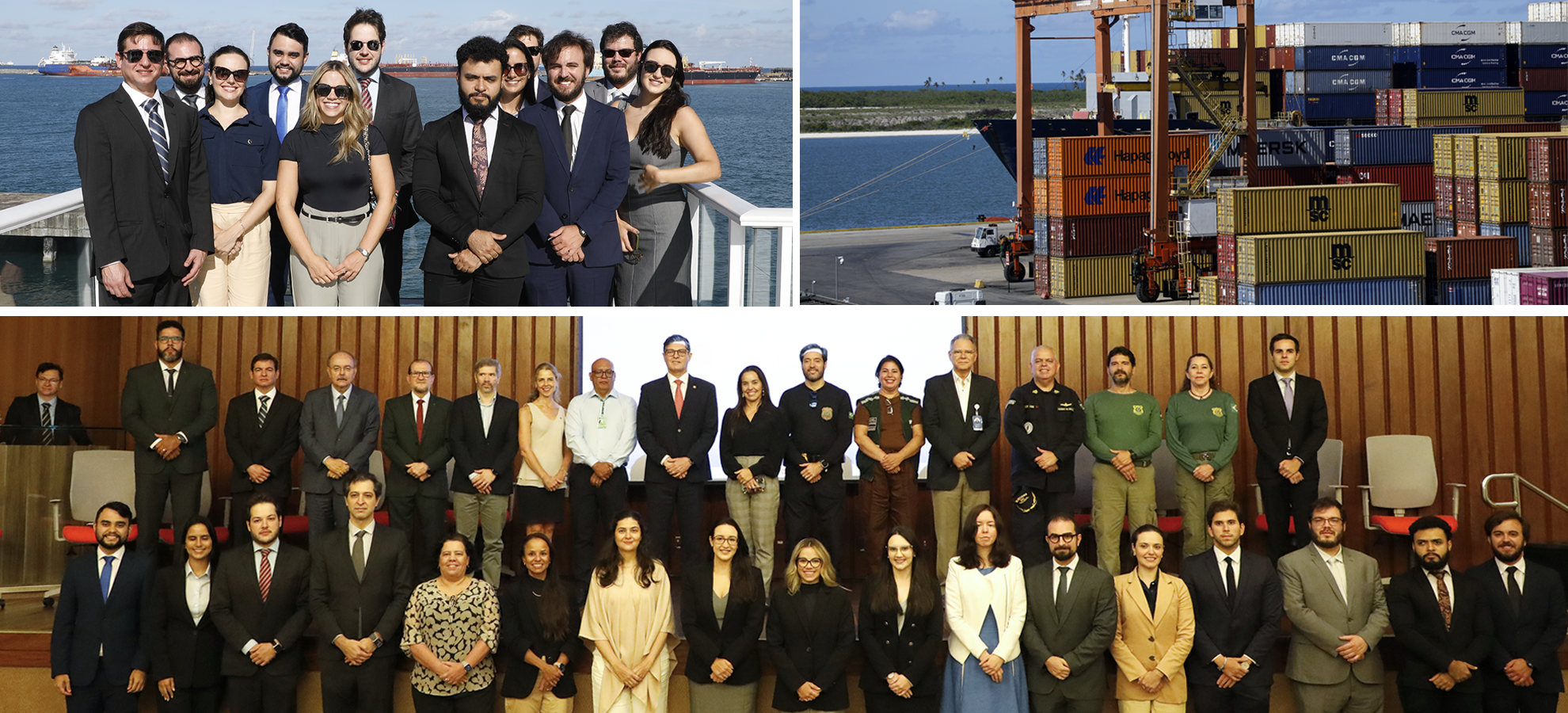 Acesse a notícia comleta: Novos juízes e juízas federais realizam visita institucional ao Porto de Suape