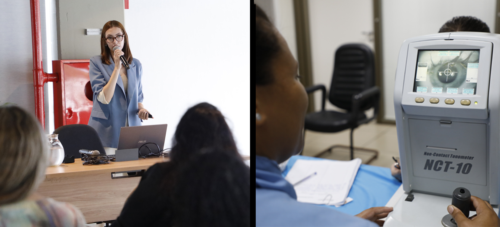 Acesse a notícia comleta: Semana Nacional da Saúde no TRF5: programação contou com palestra sobre câncer de boca e triagem para glaucoma 