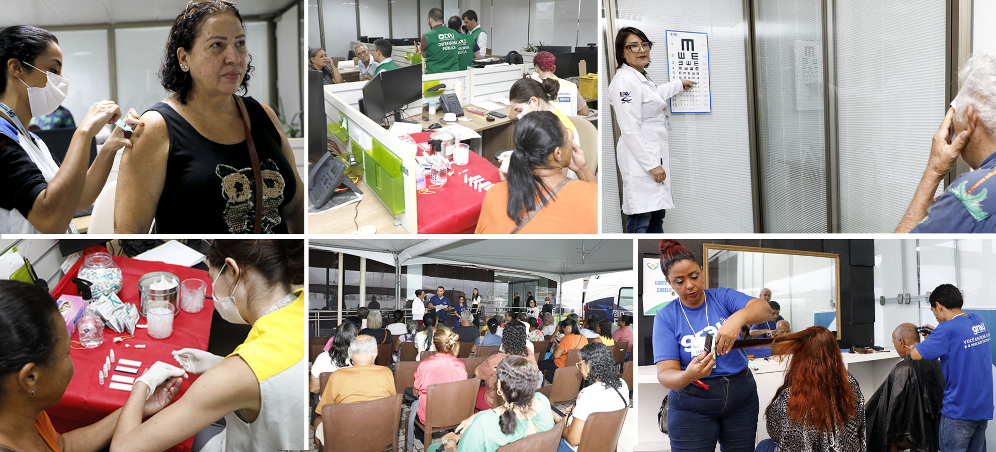 Acesse a notícia comleta: TRF5 realiza mutirão de serviços gratuitos de cidadania e saúde 