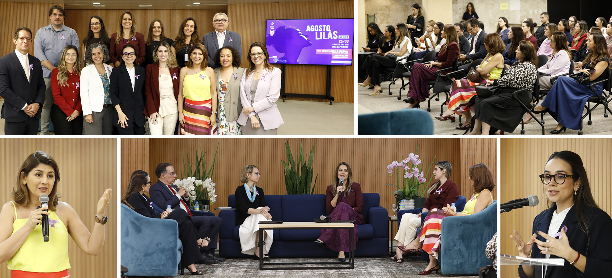 Acesse a notícia comleta: Agosto Lilás no TRF5: palestras refletem sobre avanços e desafios no enfrentamento à violência contra a mulher