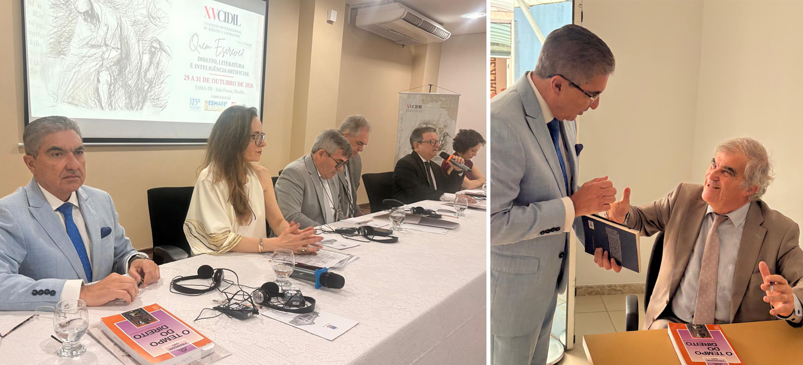 Acesse a notícia comleta: TRF5 participa da abertura do XV Colóquio Internacional de Direito e Literatura